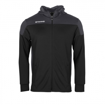 Stanno Pride Kapuzen Trainingsjacke Schwarz-Anthrazit